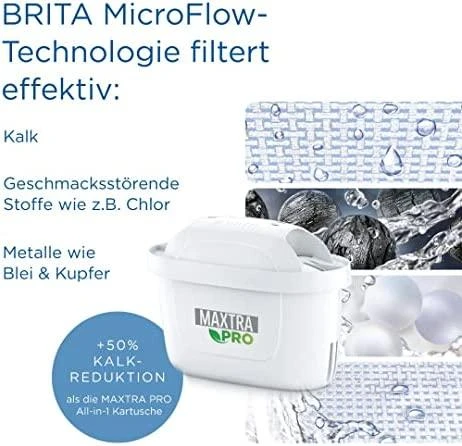 Brita MAXTRA PRO papildoma apsauga nuo kalkių, 6 pakuotė