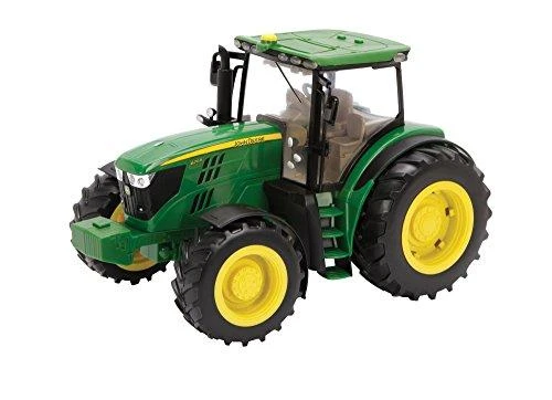 Tomy Žaislinis traktorius John Deere 6210R su šviesa ir garsu