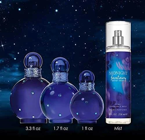 Kvepalai moterims Britney Spears Fantasy Midnight EDP, 100 ml