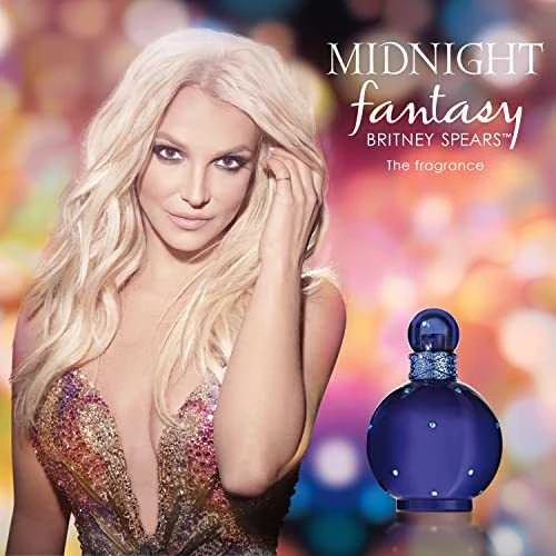 Kvepalai moterims Britney Spears Fantasy Midnight EDP, 100 ml
