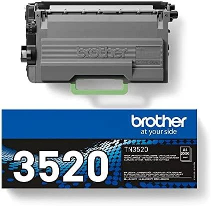 Brother TN-3520P tonerio kasetė Originalus Juoda 1 vnt