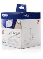 BROTHER DK44205 Baltas REM. PAP Juosta 62MM