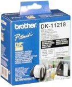 BROTHER DK11218 1" APVALIOS POPIERINĖS ETIKETĖS