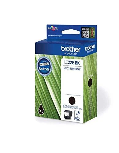 Brother Bredher Tinte juodas LC-22EBK