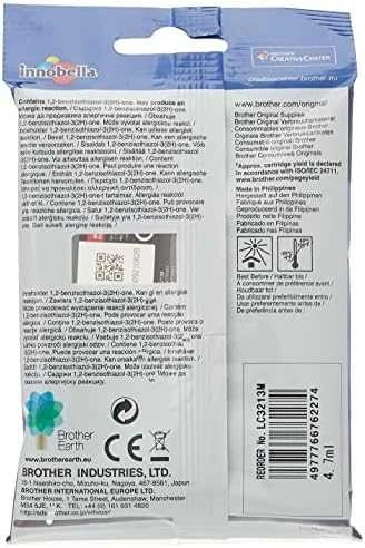 BROTHER LC3213M didelės talpos rausvo rašalo kasetė - 400 puslapių