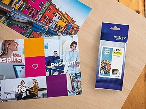 Brother Brolis LC-424Y | Rašalo kasetė | Geltona