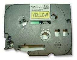 Brother | TZe-631 Laminated Tape | Juodas on Geltona | TZe | 8 m | 1.2 cm
