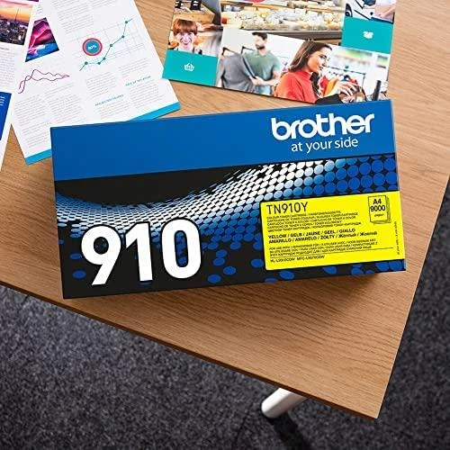 BROTHER TN-910Y Geltonas toneris, itin didelės išeigos, 9000 psl.