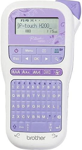 Etiketės spausdintuvas - Brother P-Touch PT-H200 Durable Label Maker, Juodas