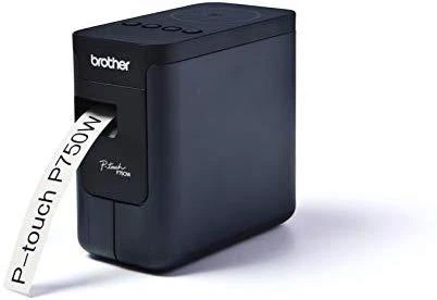 Spausdintuvas Spausdintuvai - Brother P-Touch PT-P750W WLAN NFC 203dpi