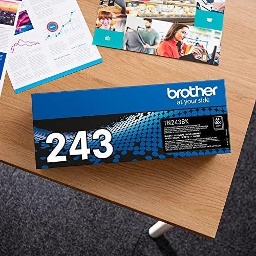 BROTHER TN-243BK Juodas Tonerio Kasetė, Išeiga 1000 Puslapių