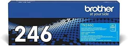 Brother TN-246C tonerio kasetė Originalus Žydras 1 vnt