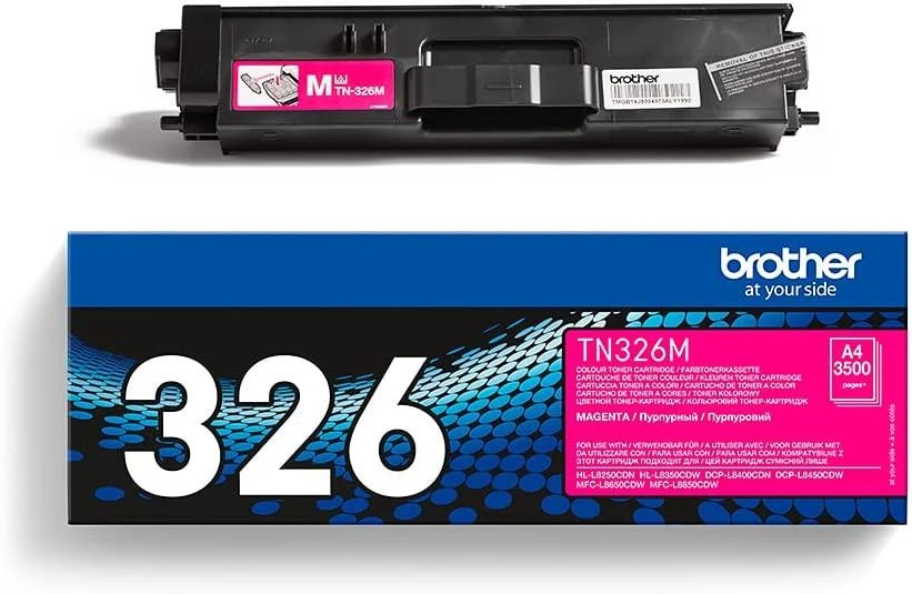 BROTHER TN-326M TONER HIGH MAGENTA 3500P