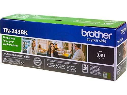 BROTHER TN-243BK Juodas Tonerio Kasetė, Išeiga 1000 Puslapių