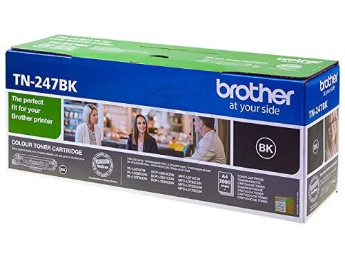 BROTHER TN-247BK Juodas Tonerio Kasetė, Išeiga 3000 Puslapių