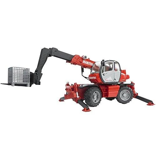 Pojazd BRUDER krautuvas Manitou Telescopic MRT 2150 (su aksesuarais), 2129