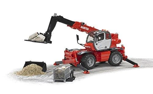 Pojazd BRUDER krautuvas Manitou Telescopic MRT 2150 (su aksesuarais), 2129