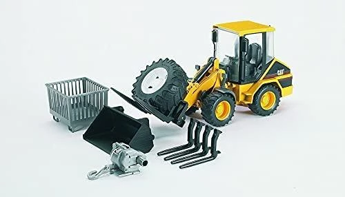 BRUDER traktorius krovėjas geltonas 10`, 02441