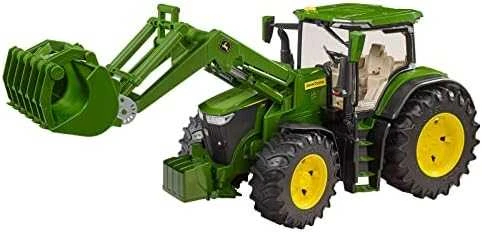 BRUDER traktorius John Deere 7R 350 su priekiniu krautuvu, 03151