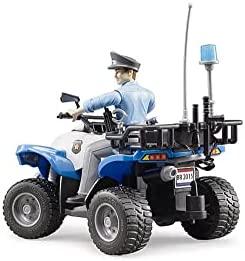 BRUDER policijos keturratis motociklas figūrėle ir priedais 63010
