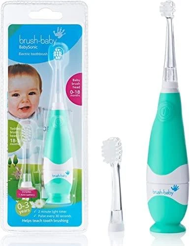 Brush-Baby elektrinis šepetėlis komplektas