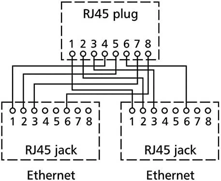METZ CONNECT adapterio laidų sujungimo schema