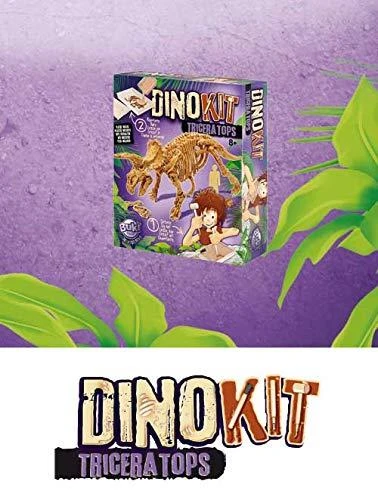 Dėlionė Tyrimų rinkinys, Triceratops, Buki DinoKit