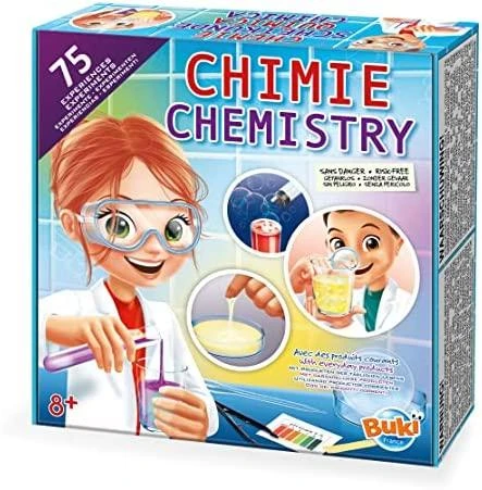 Dėlionė Buki France Chemijos laboratorija Buki 75 eksperimentai