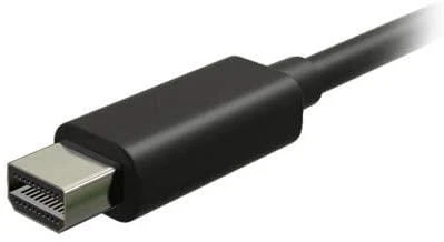 Adapteris AV C2G C2G 20cm Mini DisplayPort to DVI Adapteris - Thunderbolt to Single Link DVI-D Converter M/F - Juodas - DisplayPort-Kabelis - Mini DisplayPort (M) zu DVI-D (W) - 20 cm - Juodas