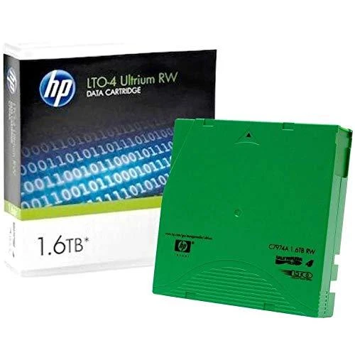 Laikmena HP Ultrium LTO-4 1.6TB RW Data Cartridge C7974A