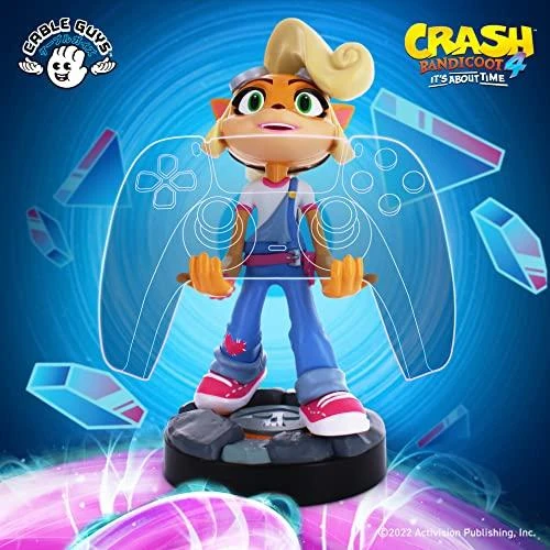 Cable Guys Išskirtinės žaidimų Crash Bandicoot 4 Coco Cable Guy krosnys