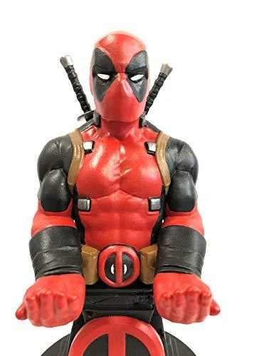 Exquisite Gaming Cable Guys: Marvel - Deadpool, Telefono arba Valdiklio laikiklis. Komplekte USB kabelis