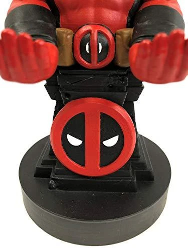 Exquisite Gaming Cable Guys: Marvel - Deadpool, Telefono arba Valdiklio laikiklis. Komplekte USB kabelis