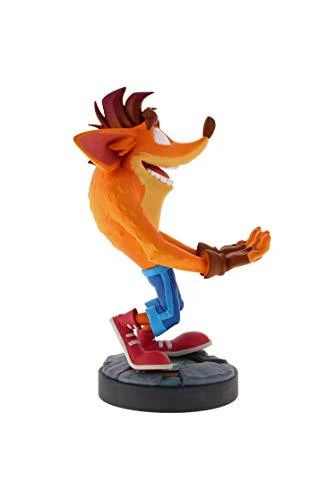 Cable Guys Išskirtinė žaidimų Crash Bandicoot (Qantum) kabelinė stovas
