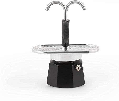 Kavinukas Bialetti Mini Express, 2 puodeliams, juodas