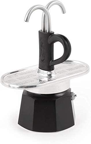Kavinukas Bialetti Mini Express, 2 puodeliams, juodas