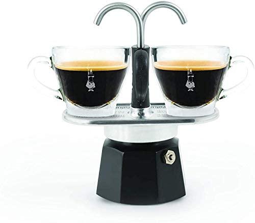 Kavinukas Bialetti Mini Express, 2 puodeliams, juodas