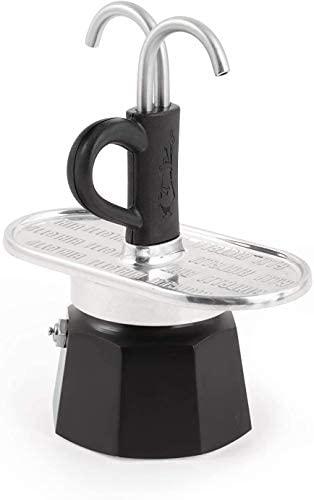 Kavinukas Bialetti Mini Express, 2 puodeliams, juodas