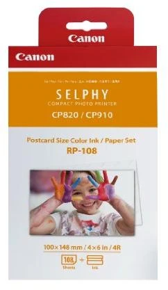 Canon spalvoto rašalo/popieriaus rinkinys SELPHY CP1300 Spausdintuvas | RP-108