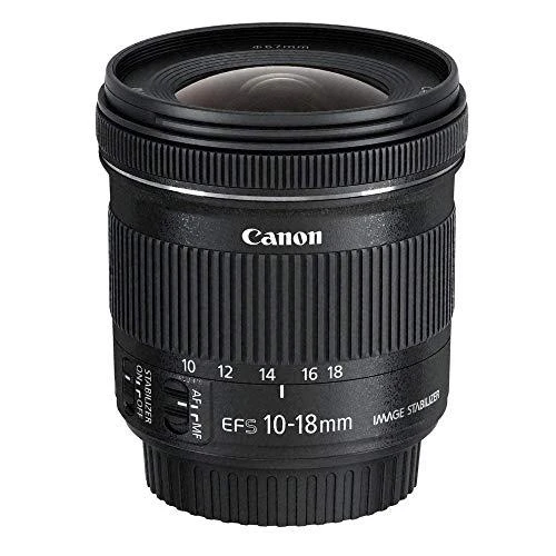 Canon EF-S10-18ISSTM „Ultra“ platus objektyvas Juoda