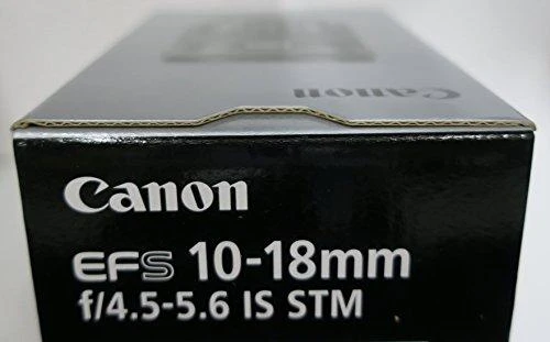 Canon EF-S10-18ISSTM „Ultra“ platus objektyvas Juoda