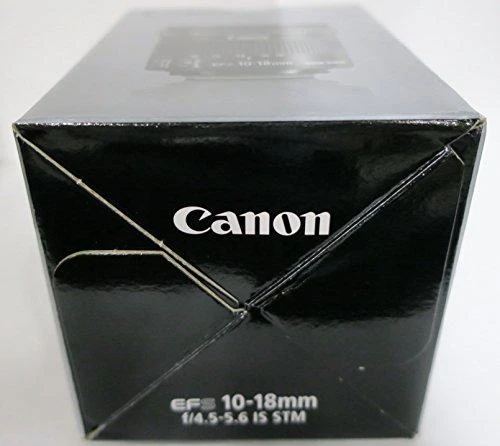 Canon EF-S10-18ISSTM „Ultra“ platus objektyvas Juoda