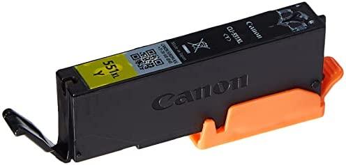 CANON 1LB CLI-551XLY rašalo kasetė geltona didelės talpos 700 puslapių 1 pakuotė XL