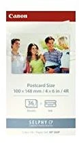 CANON KP-36IP fotopopierius 100x148mm 36 lapų + spalvotas rašalas, skirtas Selphy CP atviruko dydžio