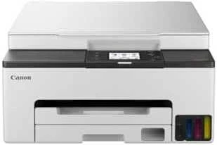 CANON MAXIFY GX1050 daugiafunkcis spalvotas rašalinis spausdintuvas, pakartotinai užpildomas, A4, 210 x 297 mm, A4, 15 atv./min., 250 lapų, USB 2.0, LAN, „Wi-Fi“.