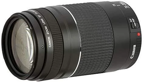 „Canon“ 75–300 mm f/4,0–5,6 EF DC III objektyvas