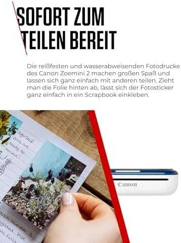 Canon Zoemini 2 foto spausdintuvas (navy)