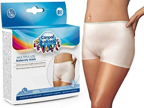 Canpolbabies CANPOL BABIES daugkartinės kelnaitės po gimdymo 2 vnt. L/XL 73/002