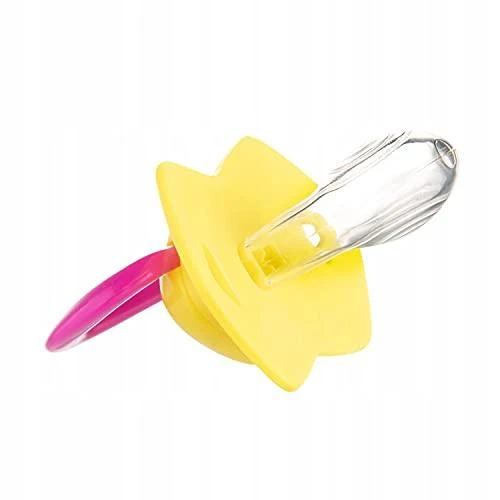 CANPOL BABIES silikoninis simetrinis čiulptukas NEON LOVE, 6-18 mėn., 2 vnt., 22/653_pin