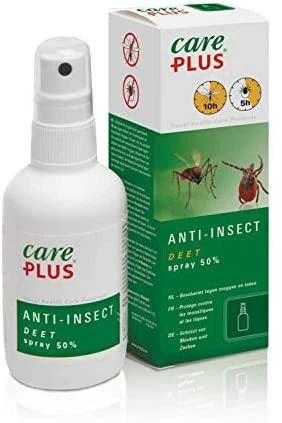 CarePlus DEET 50% purškalas su pakuote